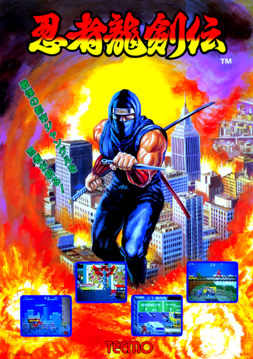 PlayChoice-10 - Ninja Gaiden Game Cover